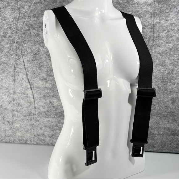 Perry Suspenders USA Men's Heavy Duty Hook On Belt Suspenders 48” Leather Patch - Picture 2 of 12